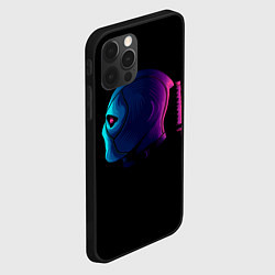 Чехол для iPhone 12 Pro Max Neon Deadpool, цвет: 3D-черный — фото 2