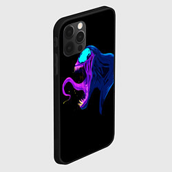 Чехол для iPhone 12 Pro Max Venom head, цвет: 3D-черный — фото 2