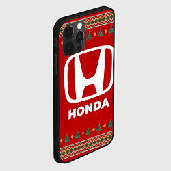 Чехол для iPhone 12 Pro Max Honda new year, цвет: 3D-черный — фото 2