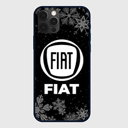 Чехол для iPhone 12 Pro Max Снежный Fiat, цвет: 3D-черный