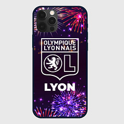 Чехол для iPhone 12 Pro Max Праздничный Lyon, цвет: 3D-черный