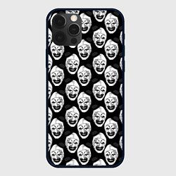 Чехол для iPhone 12 Pro Max Funny terrifier clown Art, цвет: 3D-черный