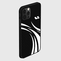 Чехол для iPhone 12 Pro Max Lixiang - carbon black, цвет: 3D-черный — фото 2