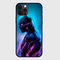 Чехол для iPhone 12 Pro Max Black Panther, цвет: 3D-черный