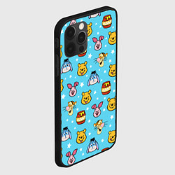 Чехол для iPhone 12 Pro Max Винни Пух, цвет: 3D-черный — фото 2