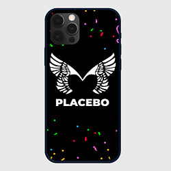 Чехол для iPhone 12 Pro Max Placebo конфети, цвет: 3D-черный