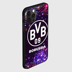 Чехол для iPhone 12 Pro Max Праздничный Borussia, цвет: 3D-черный — фото 2