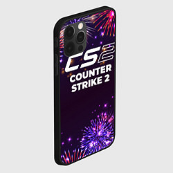 Чехол для iPhone 12 Pro Max Праздничный Counter Strike 2, цвет: 3D-черный — фото 2