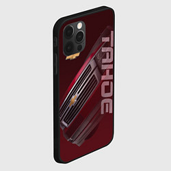 Чехол для iPhone 12 Pro Max Chevrolet Tahoe, цвет: 3D-черный — фото 2