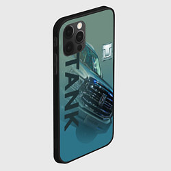 Чехол для iPhone 12 Pro Max Tank 500, цвет: 3D-черный — фото 2