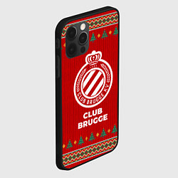 Чехол для iPhone 12 Pro Max Club Brugge new year, цвет: 3D-черный — фото 2
