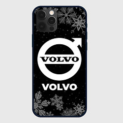 Чехол для iPhone 12 Pro Max Снежный Volvo, цвет: 3D-черный