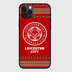 Чехол для iPhone 12 Pro Max Leicester City new year, цвет: 3D-черный