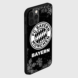 Чехол для iPhone 12 Pro Max Снежный Bayern, цвет: 3D-черный — фото 2