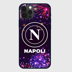 Чехол для iPhone 12 Pro Max Праздничный Napoli, цвет: 3D-черный