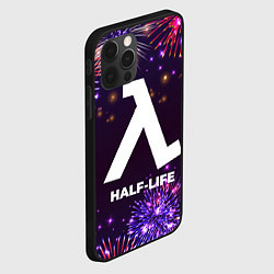 Чехол для iPhone 12 Pro Max Праздничный Half-Life, цвет: 3D-черный — фото 2