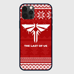 Чехол для iPhone 12 Pro Max Новогодний The Last Of Us, цвет: 3D-черный