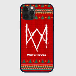 Чехол для iPhone 12 Pro Max Watch Dogs new year, цвет: 3D-черный