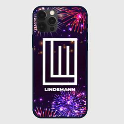 Чехол для iPhone 12 Pro Max Праздничный Lindemann, цвет: 3D-черный