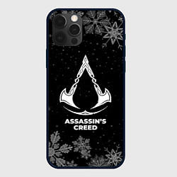 Чехол для iPhone 12 Pro Max Снежный Assassins Creed, цвет: 3D-черный