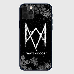 Чехол для iPhone 12 Pro Max Снежный Watch Dogs, цвет: 3D-черный