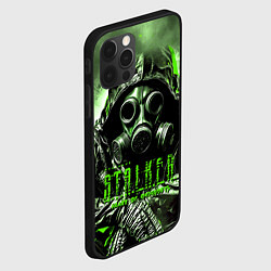 Чехол для iPhone 12 Pro Max Stalker II, цвет: 3D-черный — фото 2