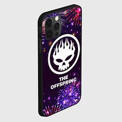 Чехол для iPhone 12 Pro Max Праздничный The Offspring, цвет: 3D-черный — фото 2