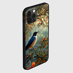 Чехол для iPhone 12 Pro Max Ласточка пейзаж, цвет: 3D-черный — фото 2