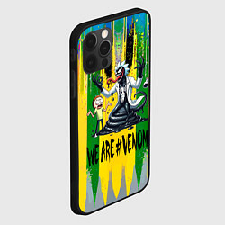 Чехол для iPhone 12 Pro Max We are Venom - Morty and Rick fantasy, цвет: 3D-черный — фото 2