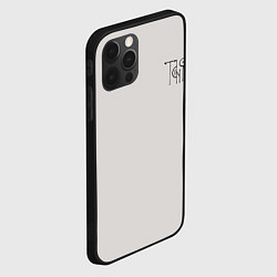 Чехол для iPhone 12 Pro Max Таня вязью - чёрная надпись, цвет: 3D-черный — фото 2