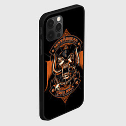 Чехол для iPhone 12 Pro Max Motorhead england, цвет: 3D-черный — фото 2
