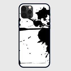 Чехол для iPhone 12 Pro Max Art blots - vanguard, цвет: 3D-черный