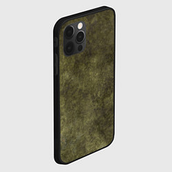 Чехол для iPhone 12 Pro Max Абстракция - khaki mood, цвет: 3D-черный — фото 2