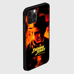 Чехол для iPhone 12 Pro Max Indiana Jones and the Great Circle, цвет: 3D-черный — фото 2
