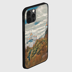 Чехол для iPhone 12 Pro Max Храм на горе, цвет: 3D-черный — фото 2