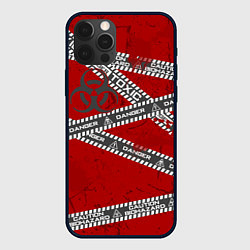 Чехол для iPhone 12 Pro Max Bio опасность, цвет: 3D-черный