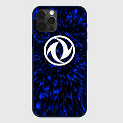 Чехол для iPhone 12 Pro Max Dongfeng blue energy, цвет: 3D-черный
