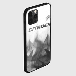 Чехол для iPhone 12 Pro Max Citroen - white gradient посередине, цвет: 3D-черный — фото 2