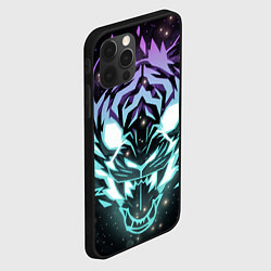 Чехол для iPhone 12 Pro Max Неоновый зверь, цвет: 3D-черный — фото 2