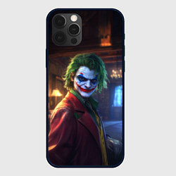 Чехол для iPhone 12 Pro Max Джокер на улице, цвет: 3D-черный