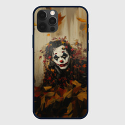 Чехол для iPhone 12 Pro Max Джокер - депрессивная осень, цвет: 3D-черный
