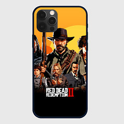 Чехол для iPhone 12 Pro Max Red Dead Redemption 2, цвет: 3D-черный