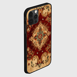 Чехол для iPhone 12 Pro Max Классический ковер - текстура, цвет: 3D-черный — фото 2