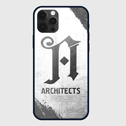 Чехол для iPhone 12 Pro Max Architects - white gradient, цвет: 3D-черный
