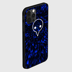 Чехол для iPhone 12 Pro Max Evangelion blue energy, цвет: 3D-черный — фото 2