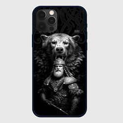 Чехол для iPhone 12 Pro Max Велес славянский - бог богатырь, цвет: 3D-черный