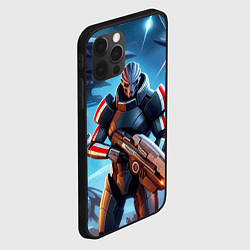 Чехол для iPhone 12 Pro Max Mass Effect - space fantasy, цвет: 3D-черный — фото 2