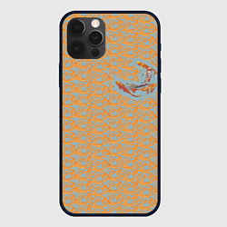 Чехол для iPhone 12 Pro Max Карпы кои рыба, цвет: 3D-черный