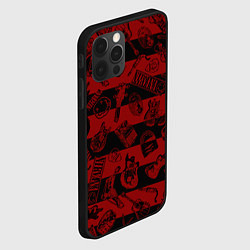 Чехол для iPhone 12 Pro Max Свитер Курта нирвана, цвет: 3D-черный — фото 2