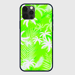 Чехол для iPhone 12 Pro Max Кислотные тропики, цвет: 3D-черный
